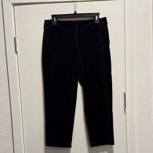Loft - Black Velvet Pants